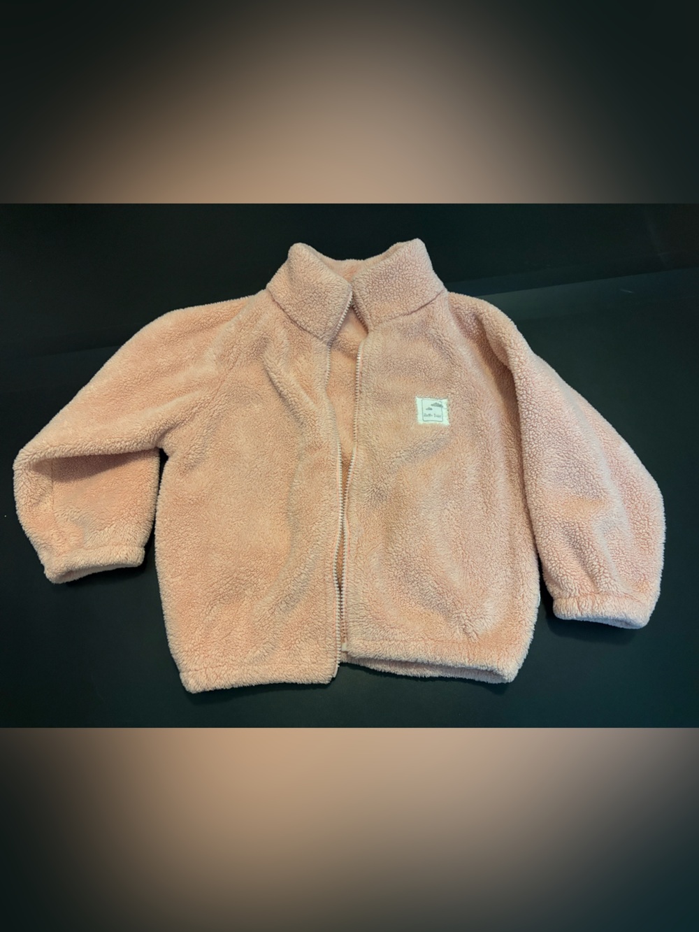 Kids Cozy Sherpa Zip Jacket - Pink